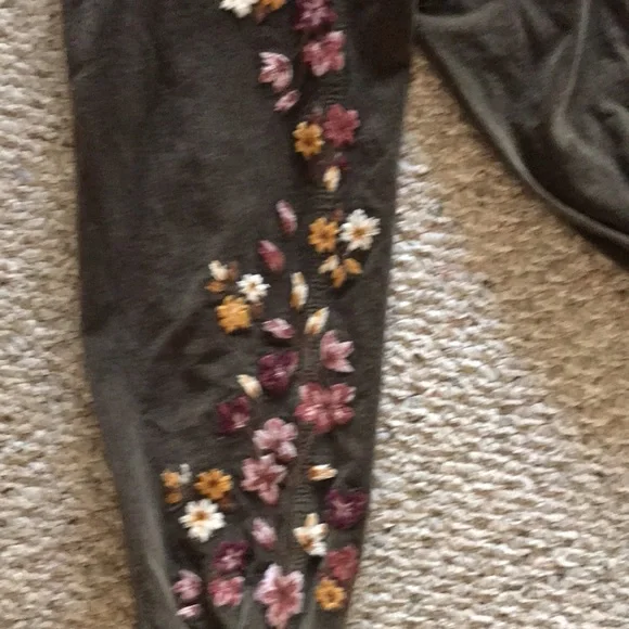 Free People (Driftwood Brand) Brown Corduroy. Size Small - Picture 3 of 4